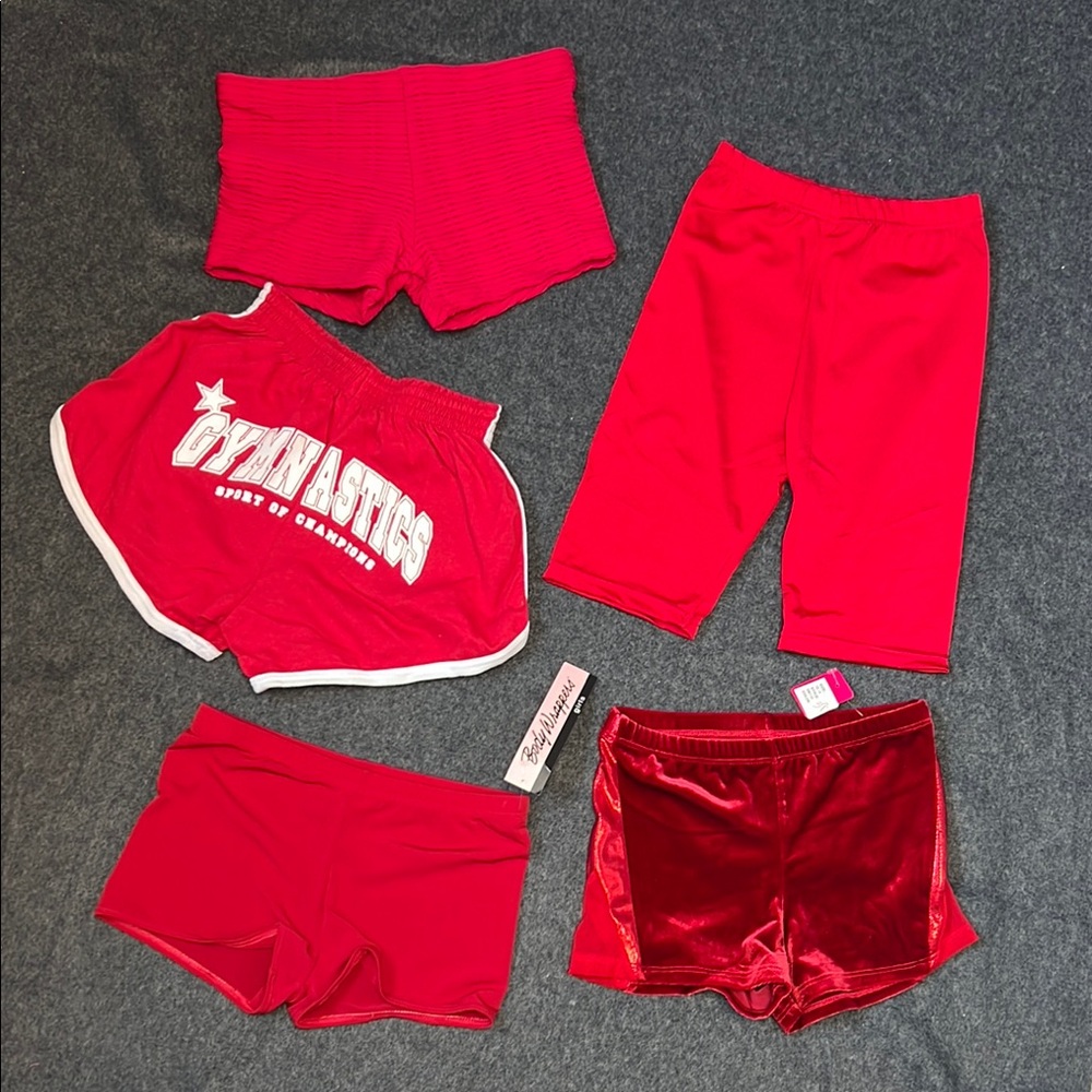 Body Wrappers Red Dancewear Collection